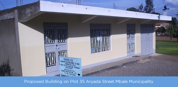 Proposed Building on Plot 35 Aryada Street Mbale Municipality